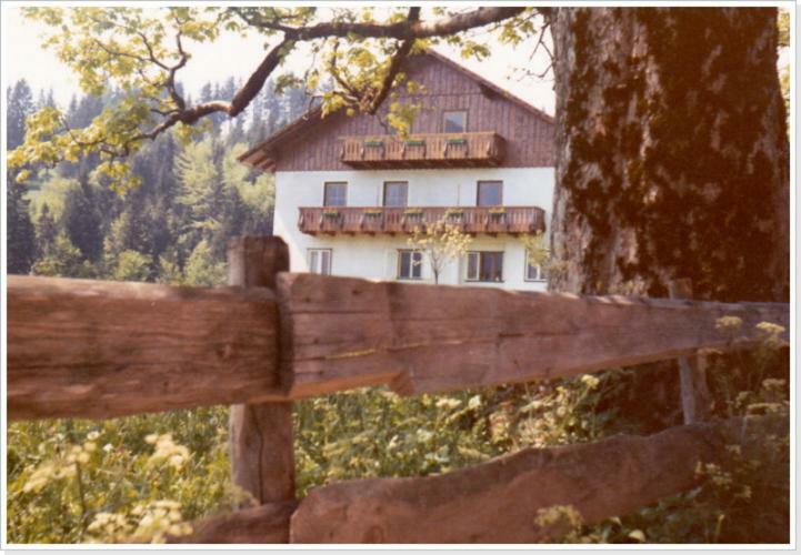 Ferienwohnung Haus Einhirn Altaussee Exteriör bild